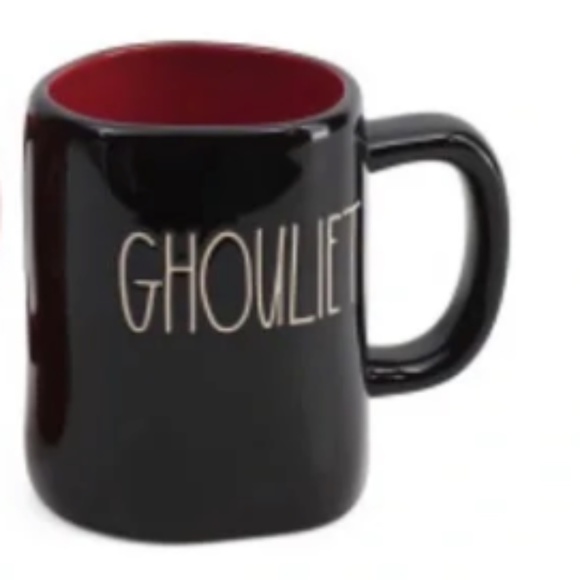 NIB SET OF 2 RAE DUNN MUGS "ROMEO AND GHOULIET", COFFEE, TEA & HOT COCOA - Picture 3 of 3